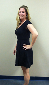 Pam Maden back view before and after image