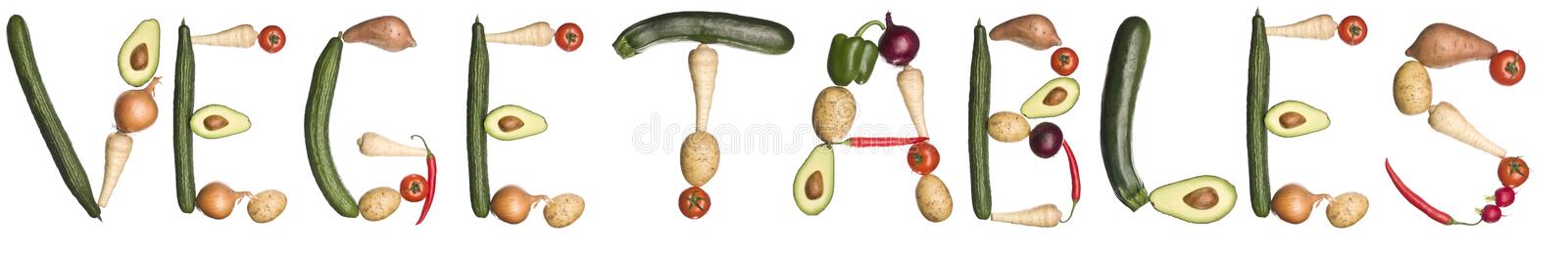the word Vegetables image