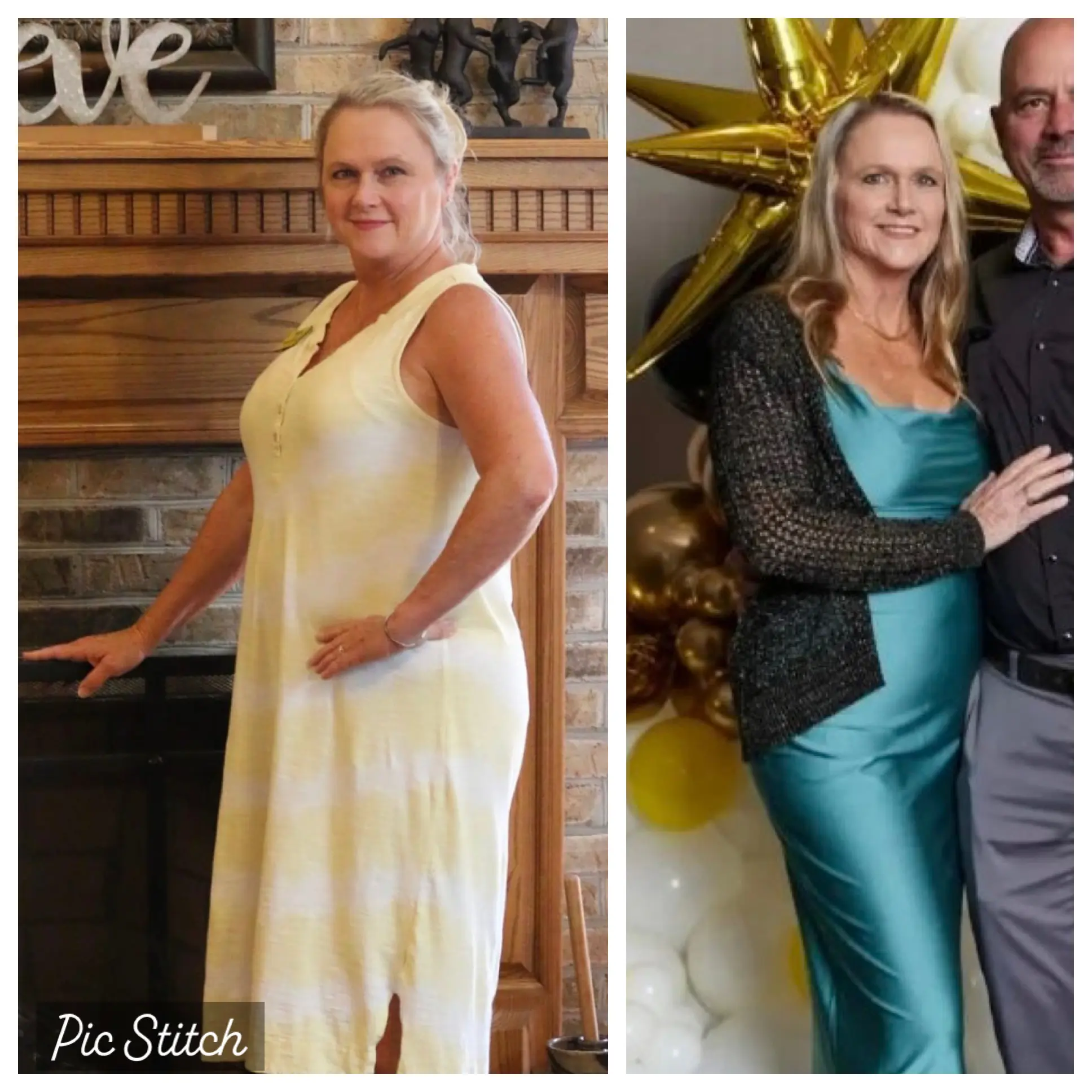 denise before and after - natural liposuction