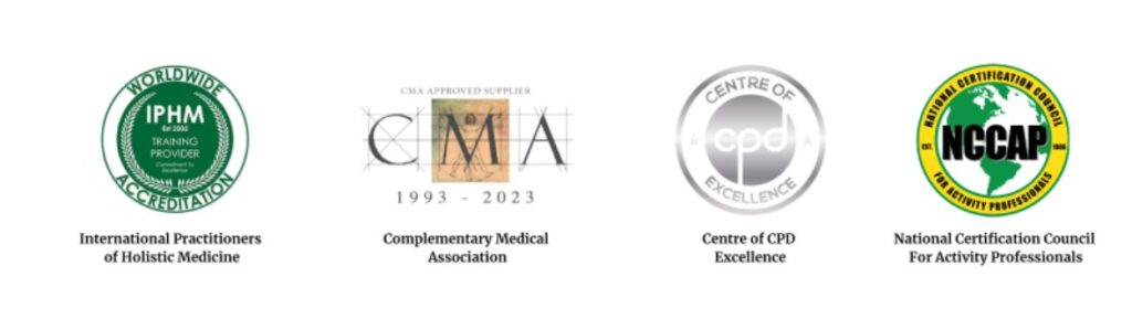 Certificate of Completion of the Naturopathy Practitioner badges for melita